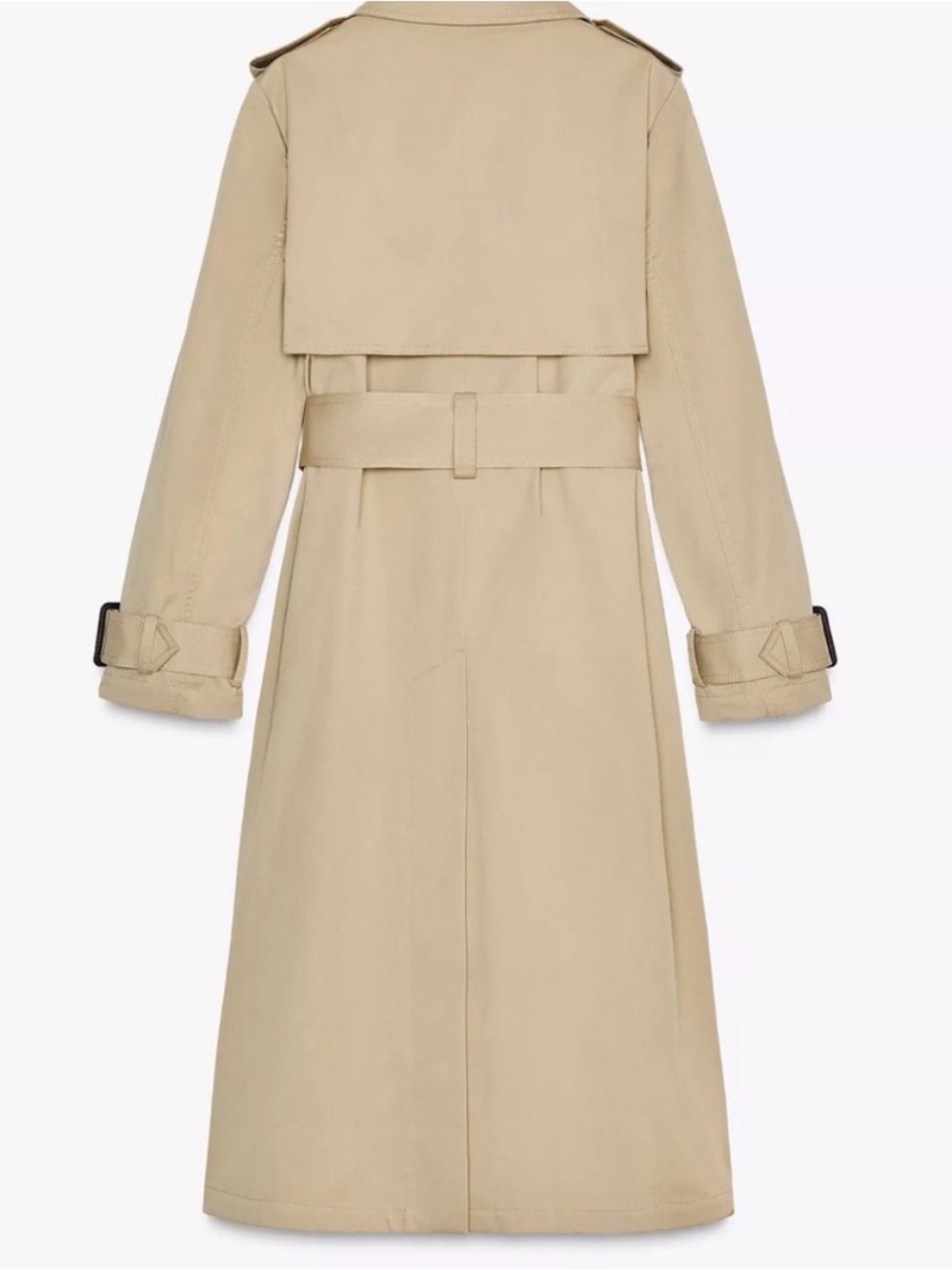 ZARA Belted Trench Coat - Picture 2 of 7